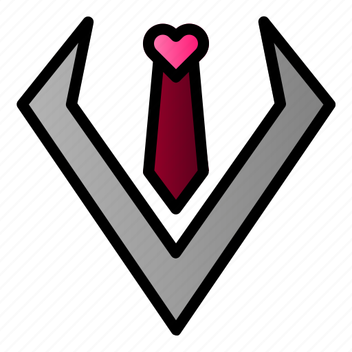 Love, man, suite, tie icon - Download on Iconfinder