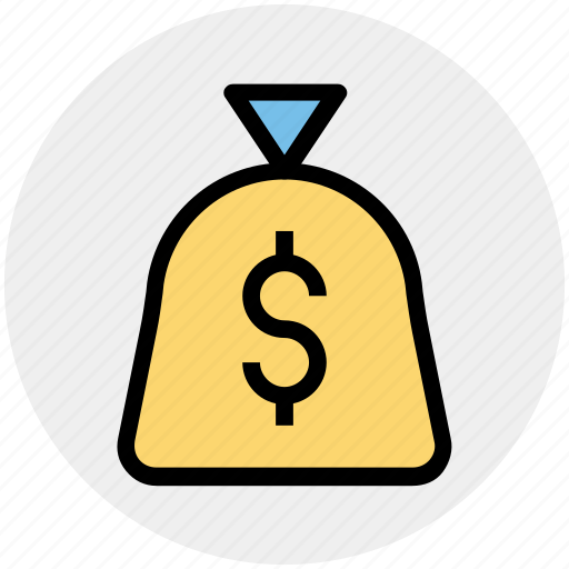 Cash, cash bag, dollar, money, pay, payment, sack of money icon - Download on Iconfinder