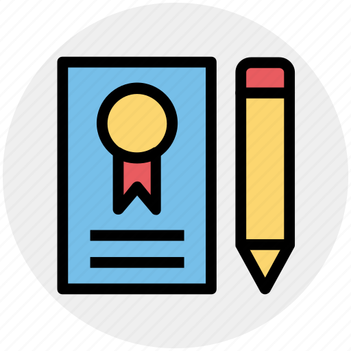 Document, lead pencil, note, pencil and paper, sheet, write icon - Download on Iconfinder