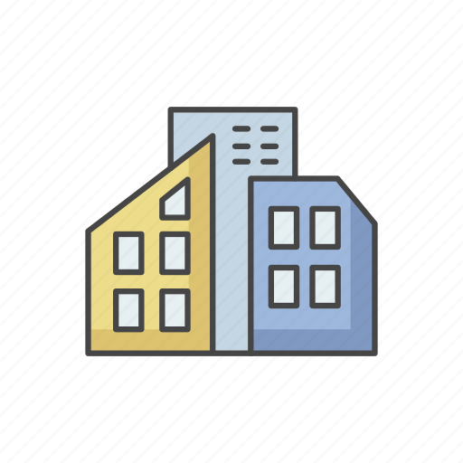 Building, skyscrapers, smart city, smart city icon icon - Download on Iconfinder