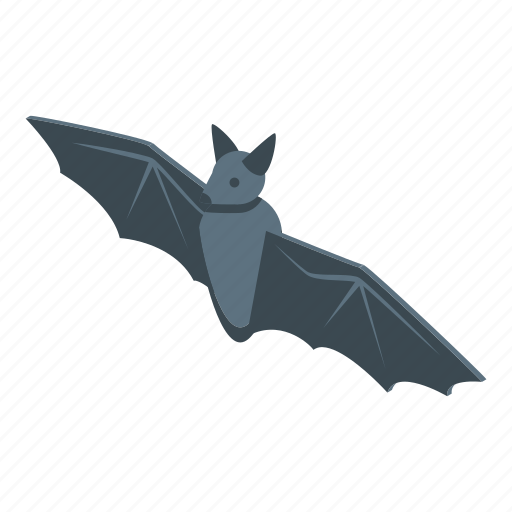 Scary, bat, isometric icon - Download on Iconfinder