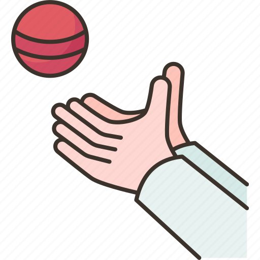 Fielders, catching, ball, player, cricket icon - Download on Iconfinder