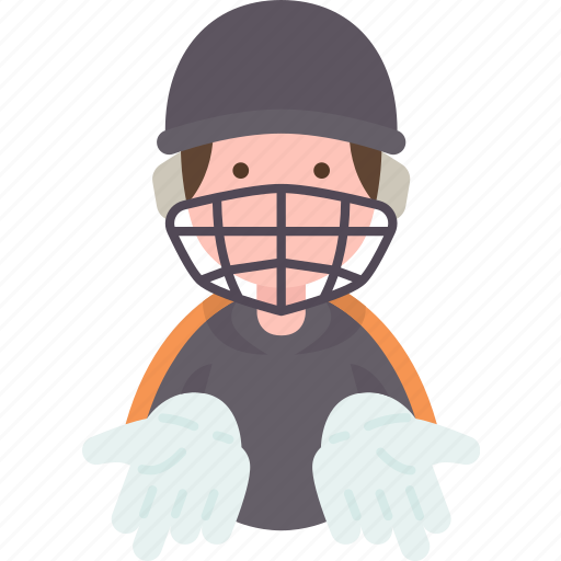 Wicket, keeper, cricket, player, athlete icon - Download on Iconfinder