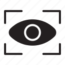 eye, shapes, and, symbols, scan, electronics, electronic, protection, industry, security, technology