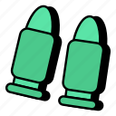 bullets, ammunition, cartridge, ammo, armament