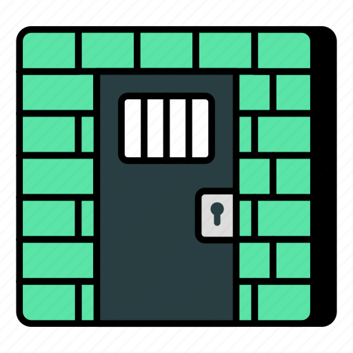 Jail, jailhouse, lockup, penitentiary, prison house icon - Download on Iconfinder