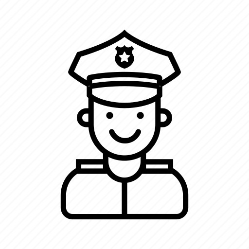 Cap, cop, officer, overseer, police, policeman, uniform icon - Download on Iconfinder