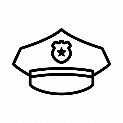 Cap, hat, law, police, security, uniform icon - Download on Iconfinder