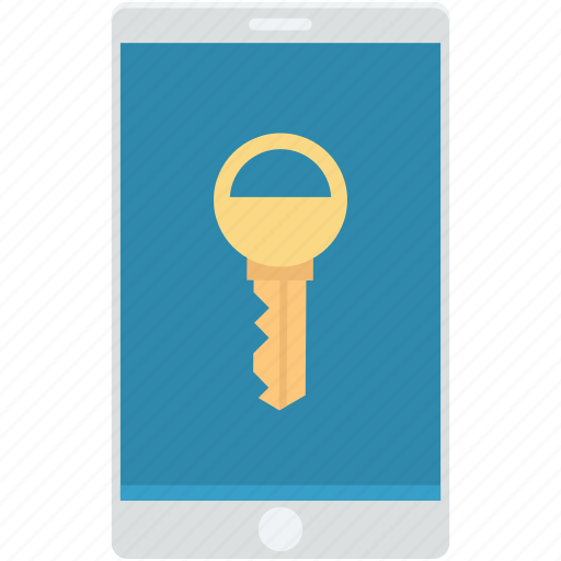 Key, login access, mobile lock, mobile security, security pin icon - Download on Iconfinder