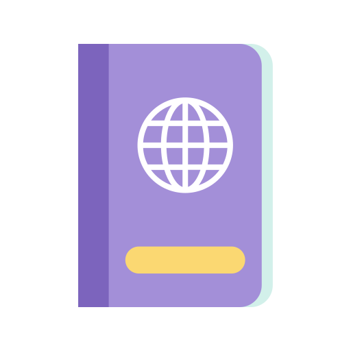 Identification, passport, travel, visa icon - Free download