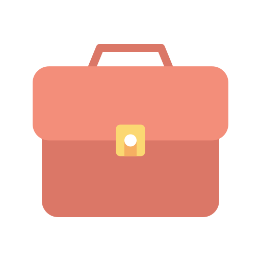 Briefcase, luggage, portfolio, satchel bag, suitcase icon - Free download