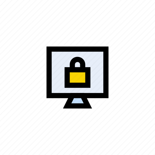 Lock, private, protection, screen, security icon - Download on Iconfinder
