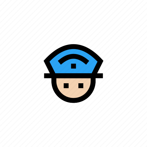 Avatar, guard, man, officer, police icon - Download on Iconfinder