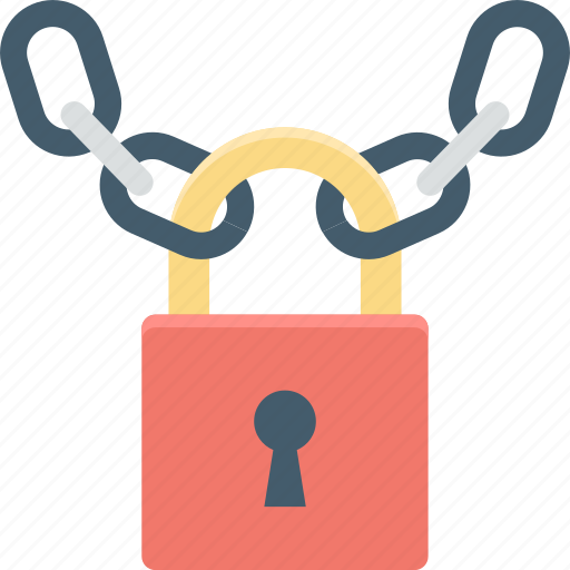 Chain, lock, padlock, protection, security icon - Download on Iconfinder
