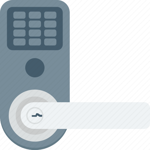 Door handle, door lock, door security, doorway, keyhole icon - Download on Iconfinder