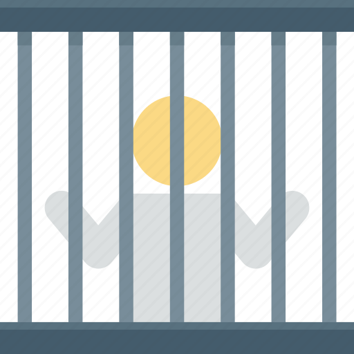 Correctional facility, jail, jail cell, lock-up, prison cell icon - Download on Iconfinder