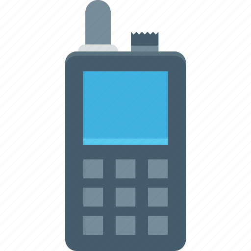 Cordless phone, intercom, police radio, radio transceiver, walkie talkie icon - Download on Iconfinder