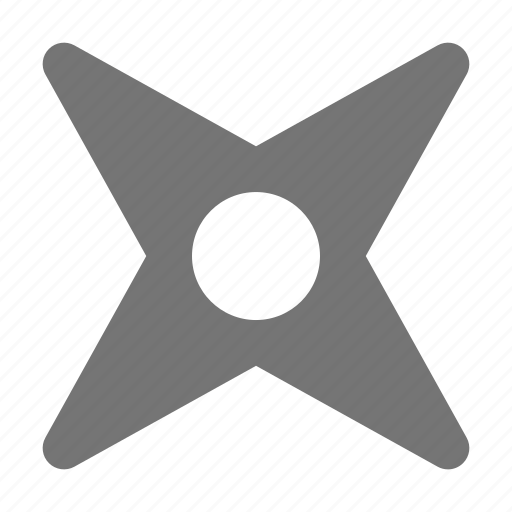 Shuriken, ninja star, weapon icon - Download on Iconfinder