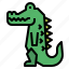 crocodile, reptile, zoology, animal, wildlife 