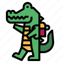 crocodile, reptile, zoology, animal, wildlife