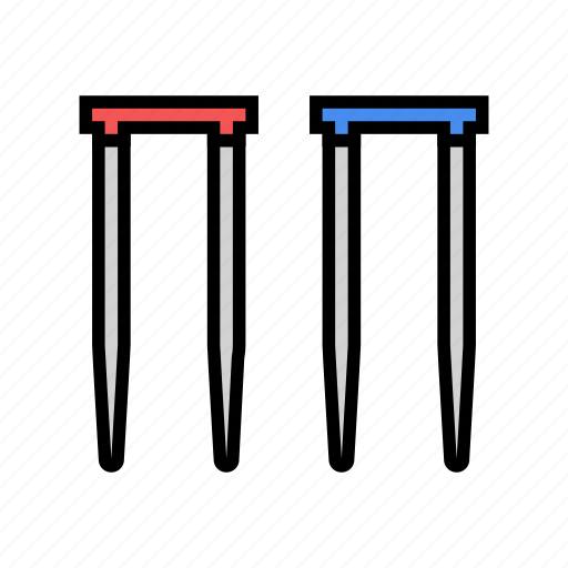 Wicket, croquet, game, mallet, ball, croquette icon - Download on Iconfinder