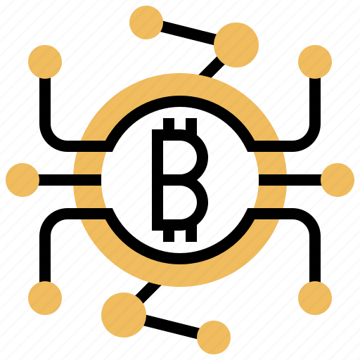 Bitcoin, blockchain, cyber, digital, money icon - Download on Iconfinder