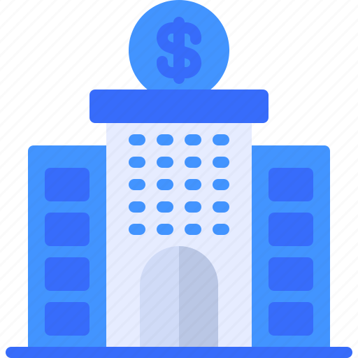 Bank, banking, money, building, finance icon - Download on Iconfinder