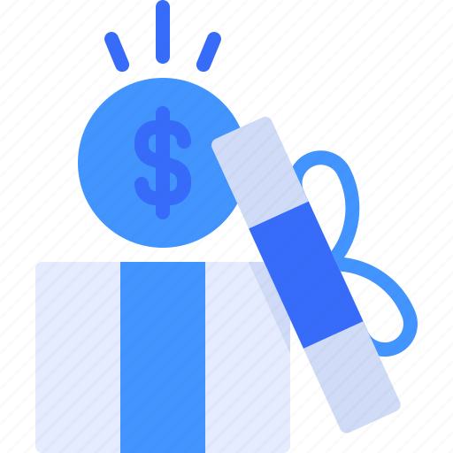 Box, gift, coin, money, investment icon - Download on Iconfinder