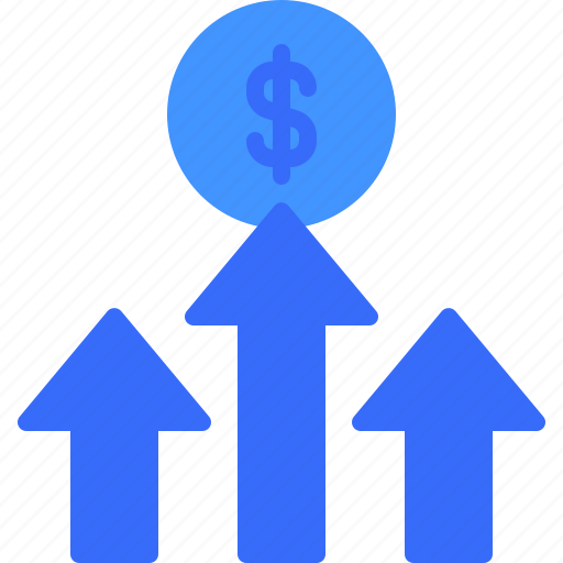 Profit, growth, money, investment, up, arrow icon - Download on Iconfinder