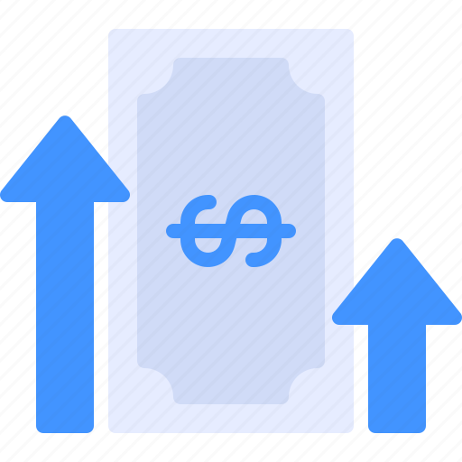 Profit, money, investment, up, arrow, growth icon - Download on Iconfinder