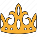 crown, golden, king, prince, knight