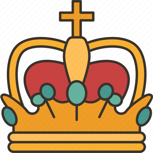 Crown, royal, gold, majesty, antique icon - Download on Iconfinder