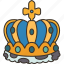 crown, royal, king, medieval, monarch 