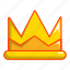 cartoon, crown, decoration, emperor, insignia, king, son 