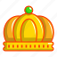 cartoon, crown, imperial, jewelry, king, queen, royal 