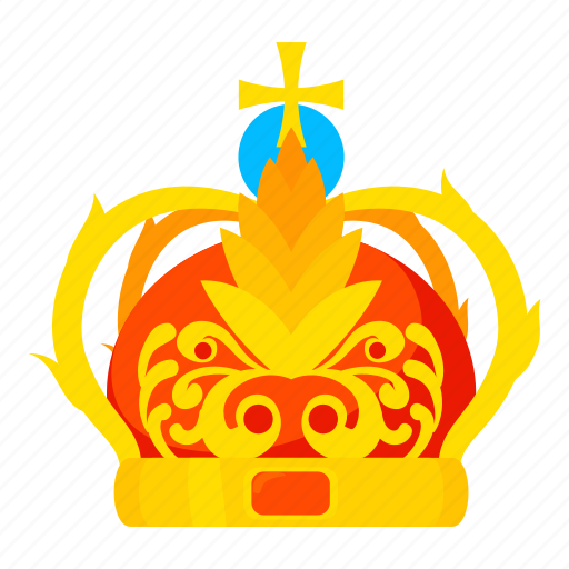 Cartoon, crown, element, king, luxury, prince, queen icon - Download on Iconfinder