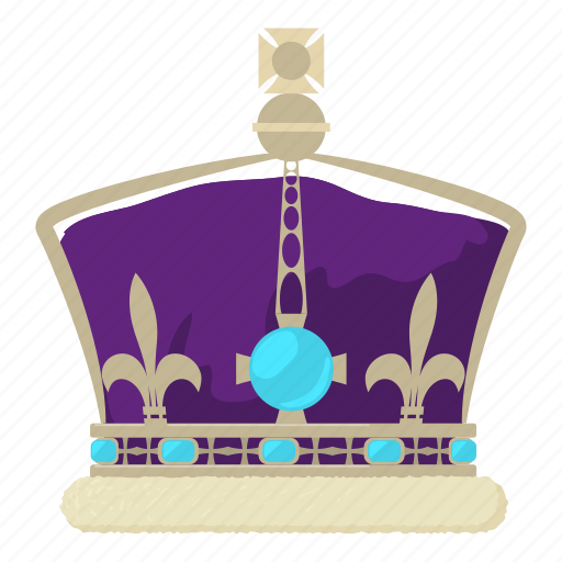 Cartoon, crown, element, king, luxury, prince, queen icon - Download on Iconfinder