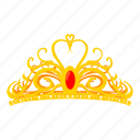 cartoon, crown, diadem, king, luxury, prince, queen