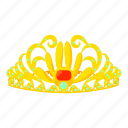 aureola, cartoon, crown, king, luxury, prince, queen