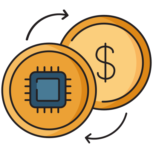 Crypto, trade, crypto exchange, bitcoin, money, finance, bitcoin transfer icon - Download on Iconfinder