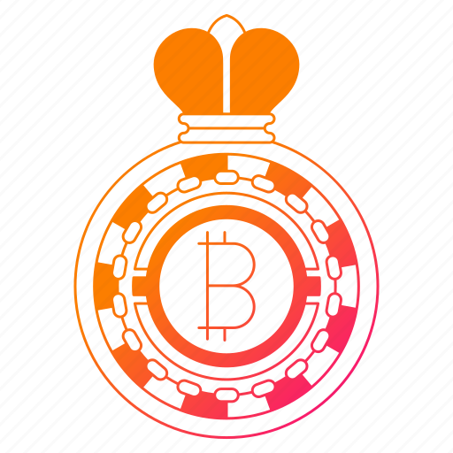 Bitcoin, crown, cryptocurrency, digital money, king, mining icon - Download on Iconfinder