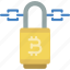 bitcoin, crypto, crypto currency, ethereum, lock, money, stock trading 