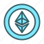 ether, cryptocurrency, ethereum, crypto, coin, token 