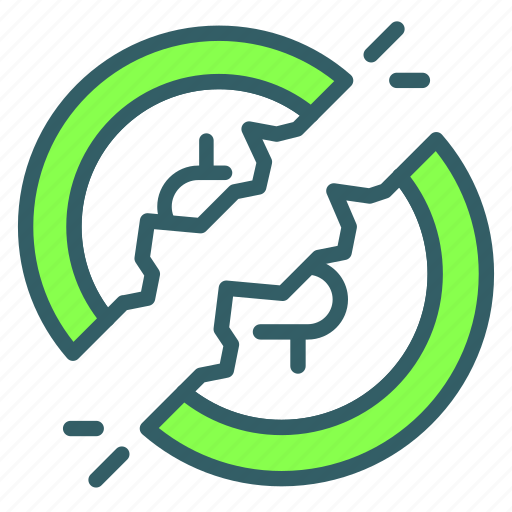 Inflation, finance, economy, crisis, bankruptcy, coin icon - Download on Iconfinder