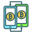 peer to peer, transaction, payment, transfer, bitcoin