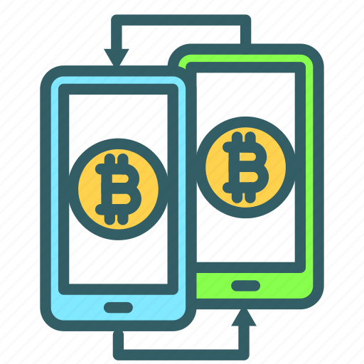 Peer to peer, transaction, payment, transfer, bitcoin icon - Download on Iconfinder