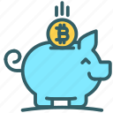 piggy, savings, piggy bank, crypto, bitcoin