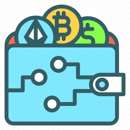 Wallet, cryptocurrency, currency, bitcoin, payment, crypto, token icon - Download on Iconfinder