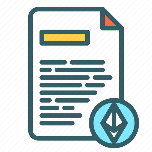 White paper, ethereum, document, ether, paper, guidelines icon - Download on Iconfinder