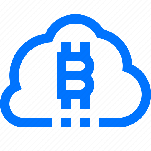 Bitcoin, cloud, cryptocurrency, data, money, server, storage icon - Download on Iconfinder